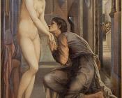 爱德华科莱伯恩琼斯 - Pygmalion and the Image 4 The Soul Attains